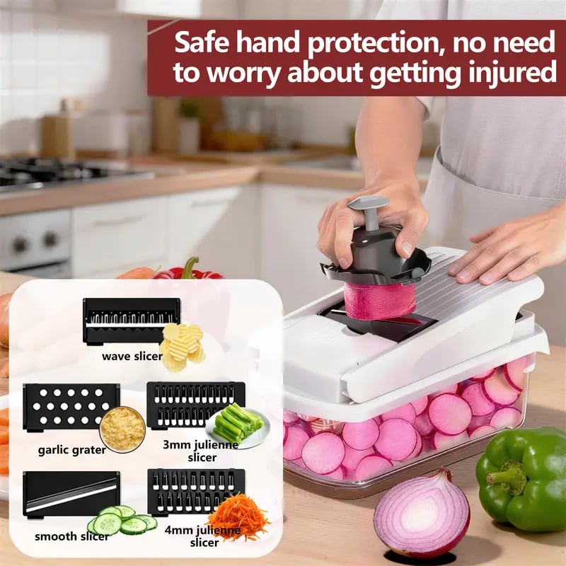 🥗15-in-1 Multifunctional Food Chopper