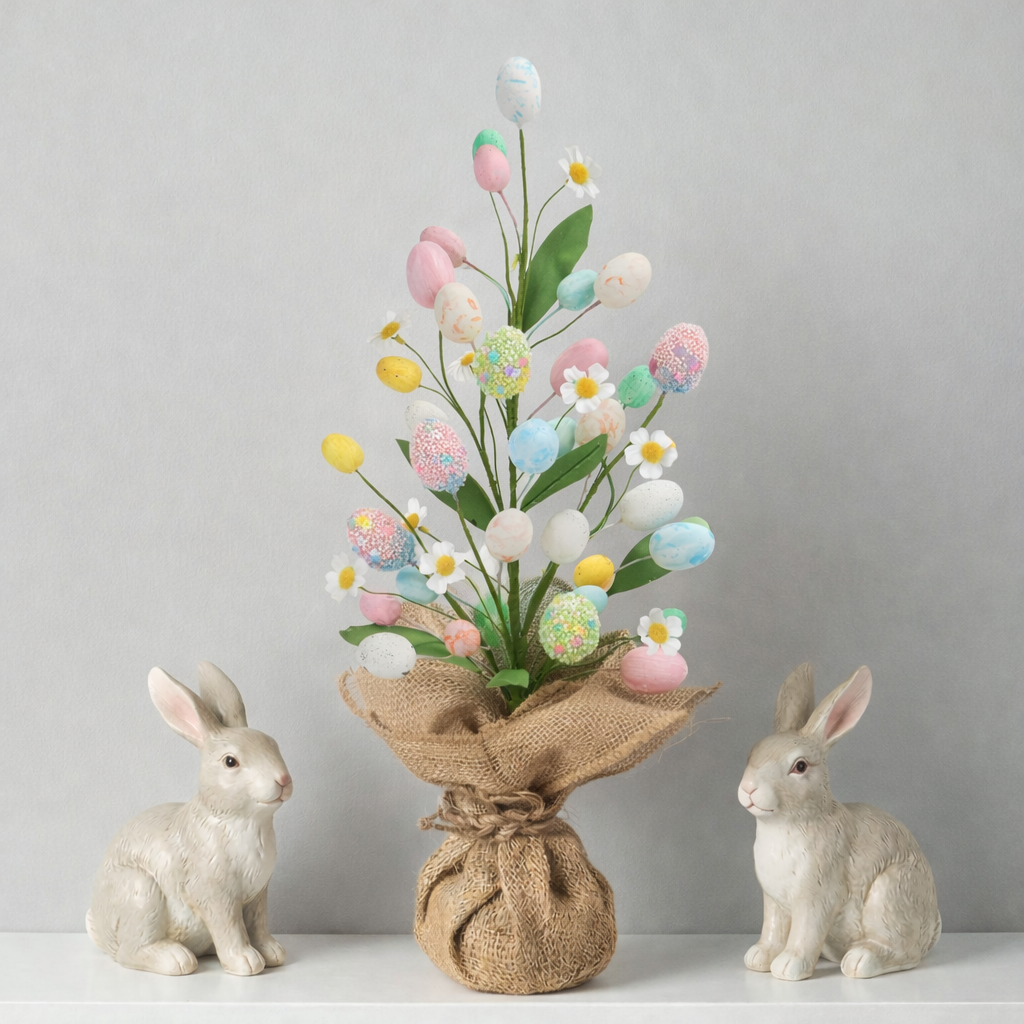 Easter Tabletop Egg Tree Decoration🌺