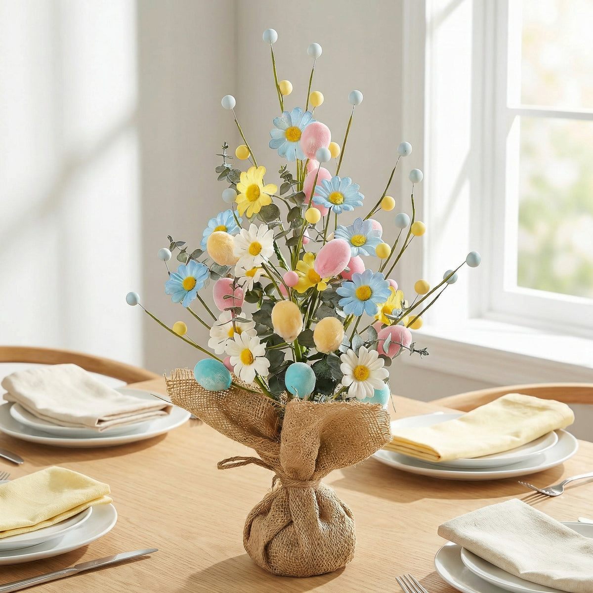 Easter Tabletop Egg Tree Decoration🌺