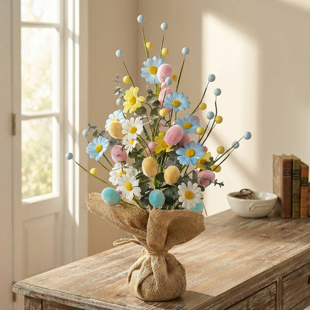 Easter Tabletop Egg Tree Decoration🌺