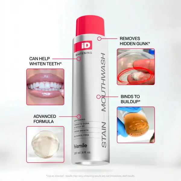 ⚡️Stain Whitening Mouthwash for White Teeth⚡️Freshens Breath with Essential Oils 237ml-TJY