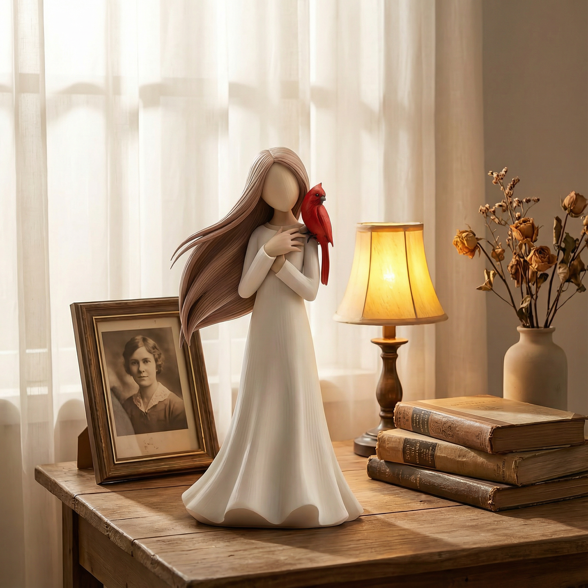 Cardinal Remembrance Love Serenity Figurine🐦