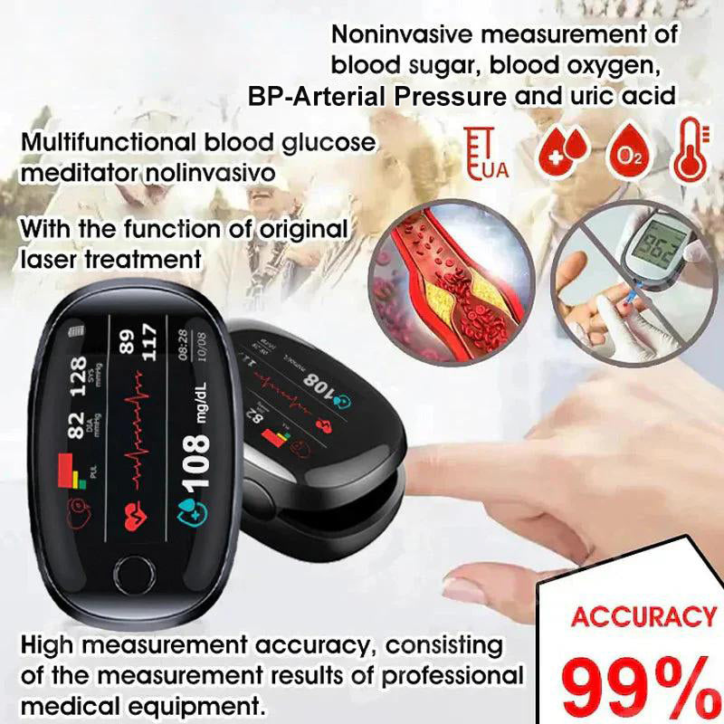 🔥Final 3 Hours: 70% OFF🏆Non-Invasive Blood Glucose Meter[99.9% Accuracy]✅TGA Approved