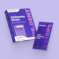 DRDENT Purple Teeth Whitening Strips - 7/21 Whitening Sessions - Safe for Enamel - Non Sensitive Teeth Whitening - Peroxide-Free
