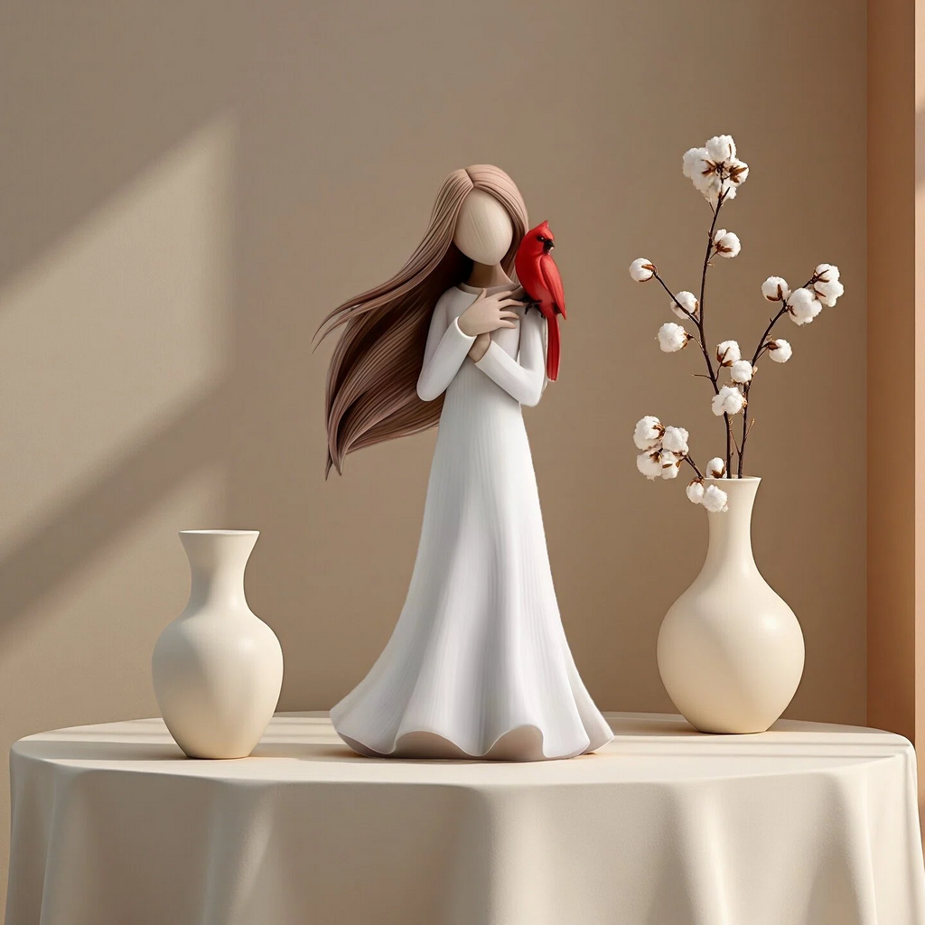 Cardinal Remembrance Love Serenity Figurine🐦