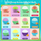Kids Bath Bombs with Surprise Toys Inside, Easter Basket Stuffers