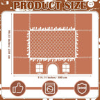🎄2025 Christmas On Sale✨Christmas Gingerbread Playhouse Table Cover