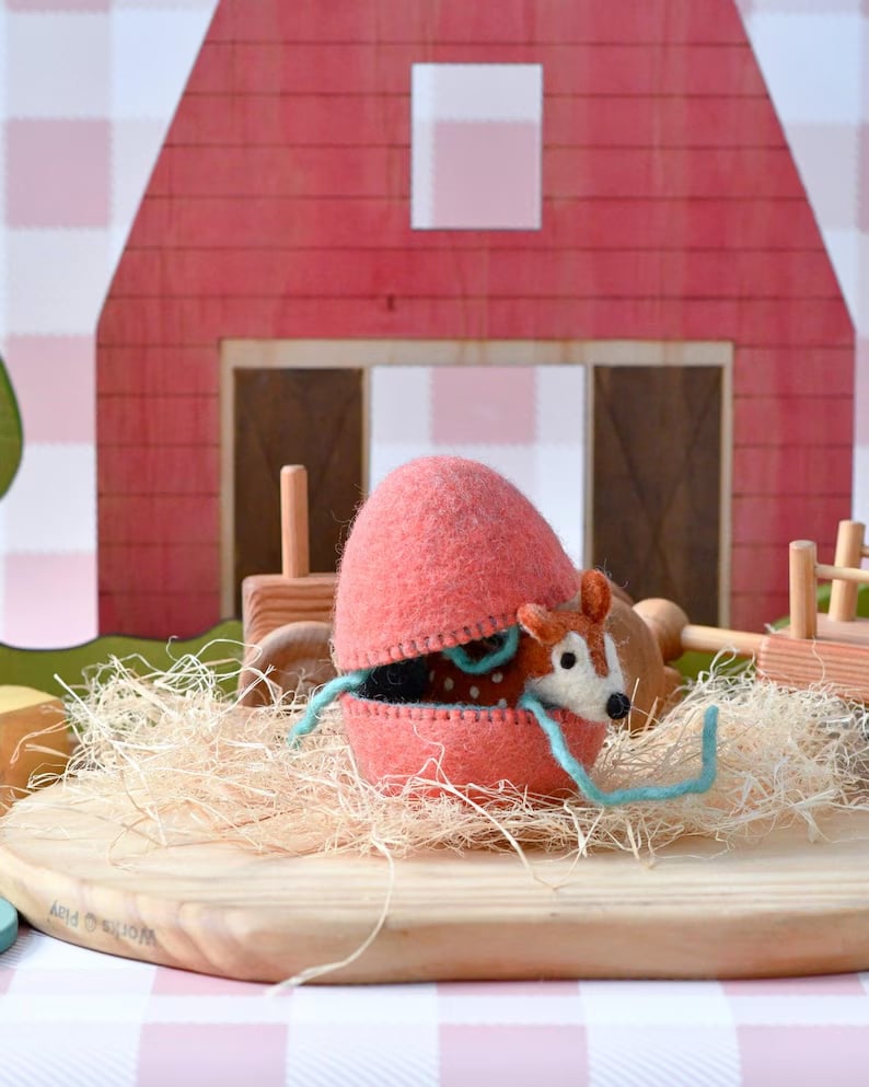 🔥Last Day 50% OFF🐣2026 New Easter Arrivals - Surprise Easter Egg From Wool Felt