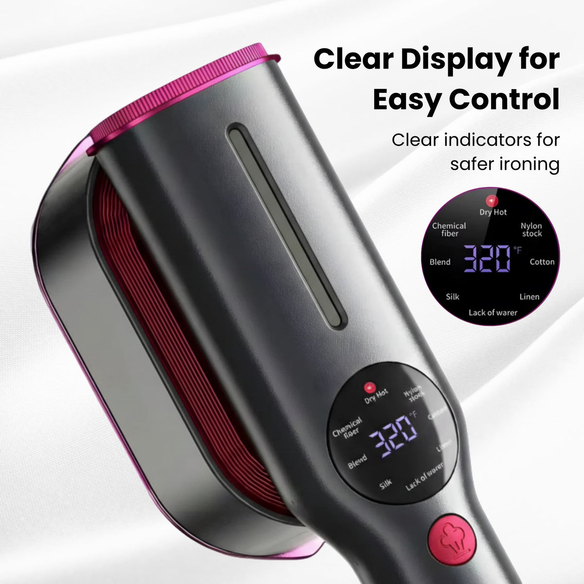 ✨ SteamerPro 2-in-1 Steamer &amp; Iron | Your Portable Wrinkle-Free Solution