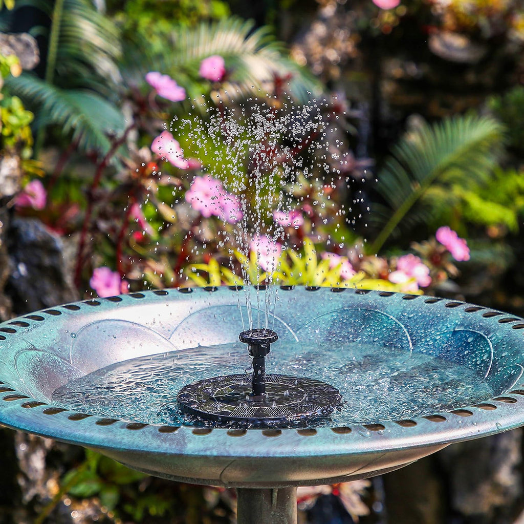 AISITIN Solar Bird Bath Fountain