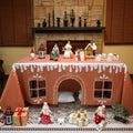 🎄2025 Christmas On Sale✨Christmas Gingerbread Playhouse Table Cover