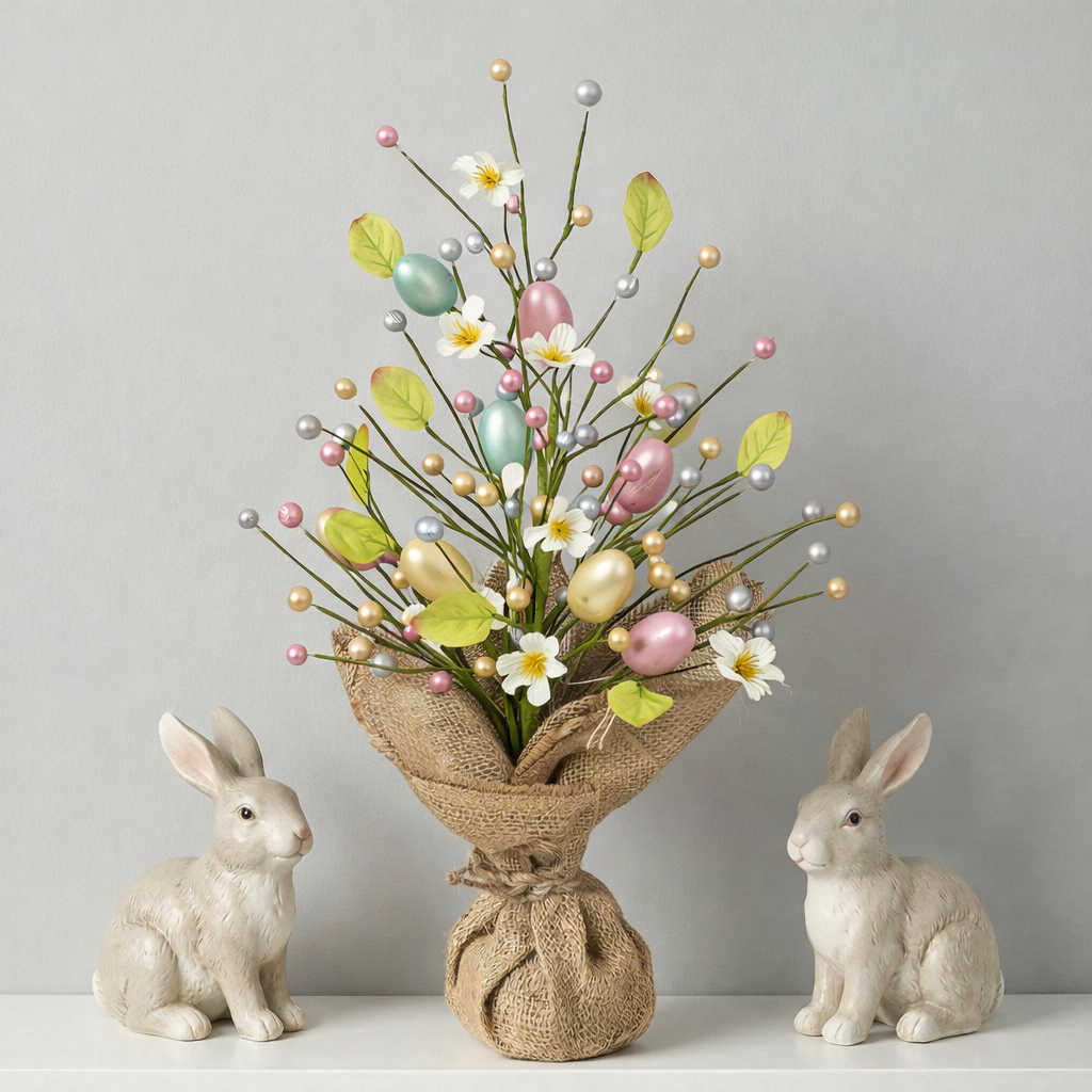 Easter Tabletop Egg Tree Decoration🌺