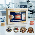 ROSOPL DENTURES-Boil-and-Bite Functional Denture, Self-fit at Home, Fully Adjustable for Narrow or Wide Arches, Long or Short-term Solution, Eat, Drink and Smile Confidently