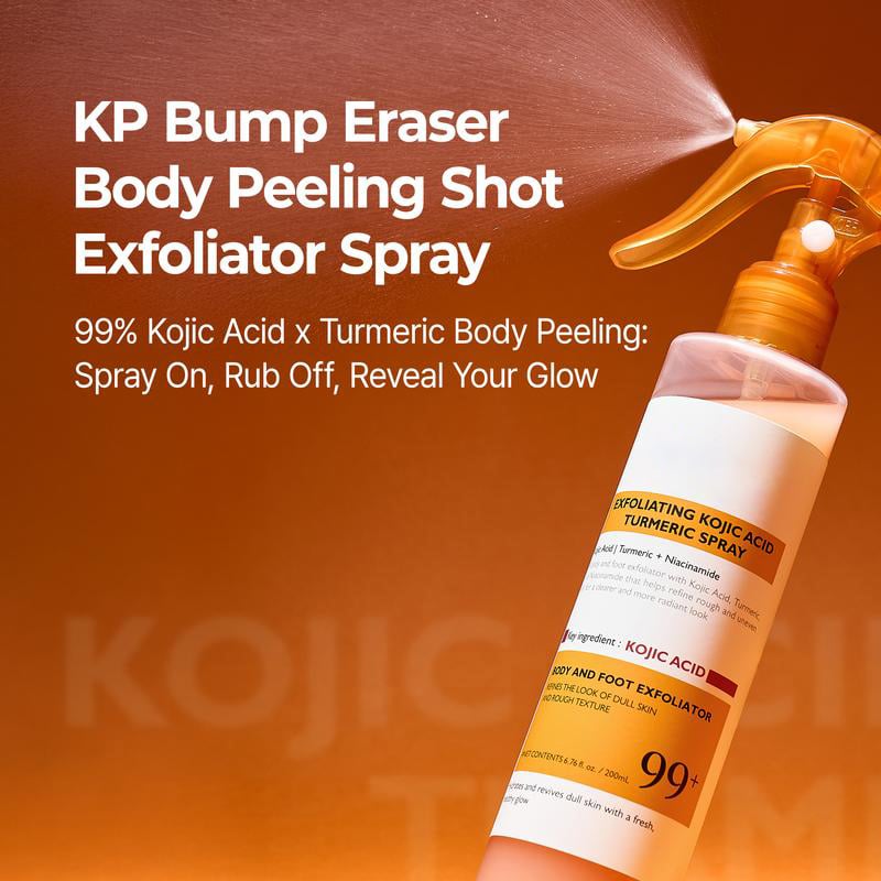 🌸 New! Peeling Shot Keratin Care Kojic Acid Turmeric Spray