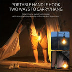 Outdoor Rechargeable Camping Hanging Lights with Hook