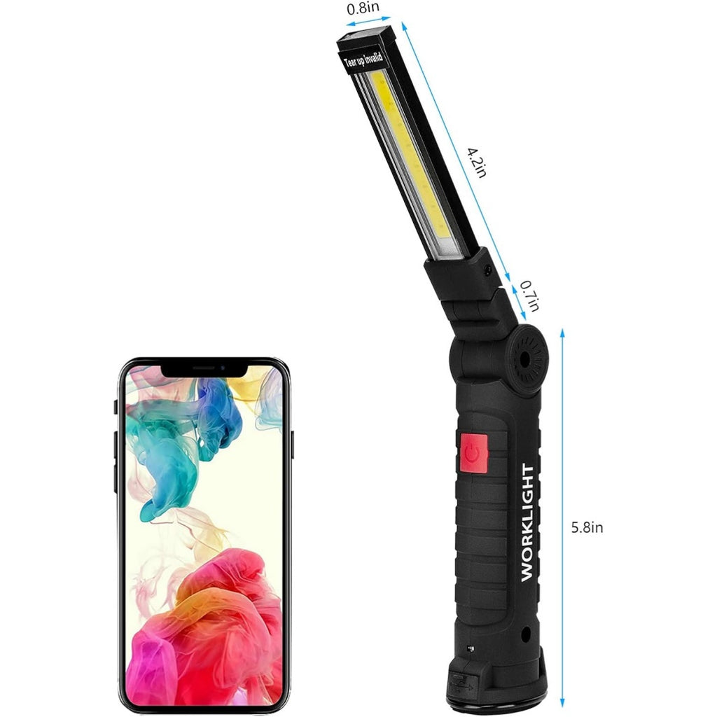 Rechargeable LED Work Lights with Magnetic Base