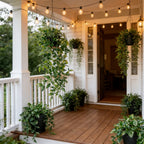 Lifelike Faux Hanging Vine Plant with Pot