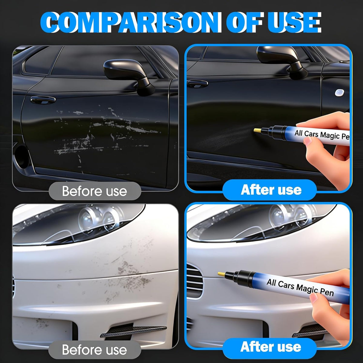 🚗✨Magic Car Scratch Removal Pen | Easy DIY Auto Paint Touch-Up🛠️🍂