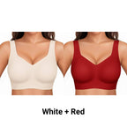 Wirefree Full-Coverage Support Bra Padded Gentle Uplift All-Day Comfort No More Sagging