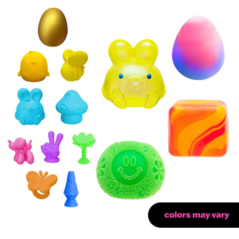 🐰 Golden Egg Hunt Easter Squishy Surprise Box | 10+ Squishy Surprises Inside