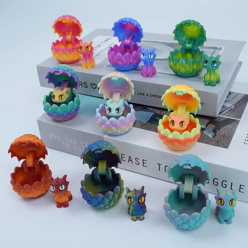 ❤️Your Sky Companions: 20-Piece Mini Dragon Egg Surprise Set✨🐉