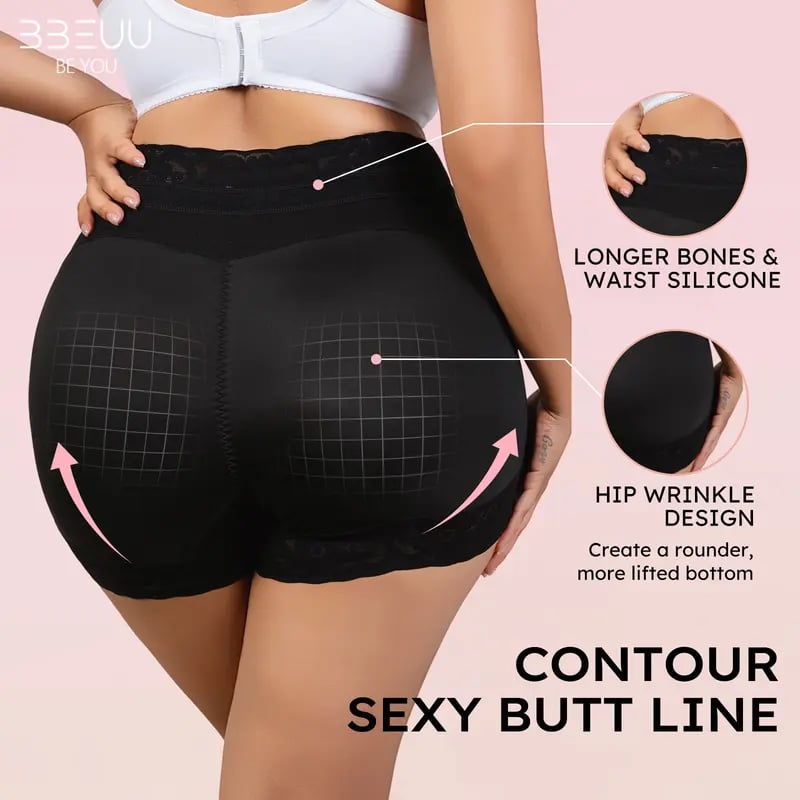 🔥Hot Sale 49% off🌟High-Waist Shapewear Panty with Anti-Slip Silicone Band