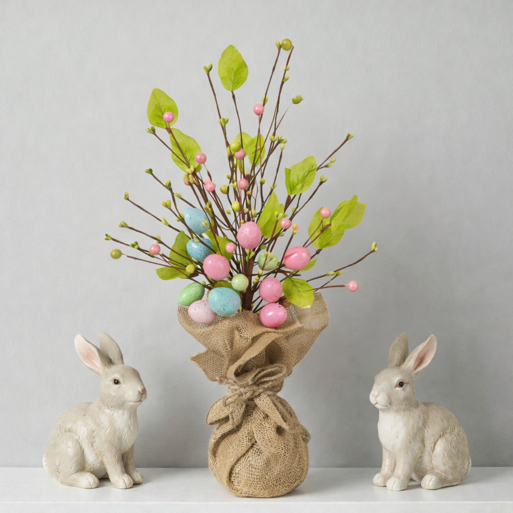 Easter Tabletop Egg Tree Decoration🌺