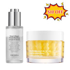 Glazed Skin Collagen Duo | Firming Cream + Volufiline Serum for Plump, Smooth & Glowing Skin | Iconic Korean Skincare
