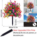 50% OFF TODAY ONLY 🎉🎉- Artificial Flowers for Outdoor Indoor Garden Home Decoration