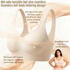 Wirefree Full-Coverage Support Bra Padded Gentle Uplift All-Day Comfort No More Sagging