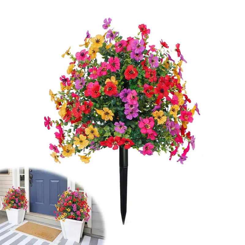 50% OFF TODAY ONLY 🎉🎉- Artificial Flowers for Outdoor Indoor Garden Home Decoration