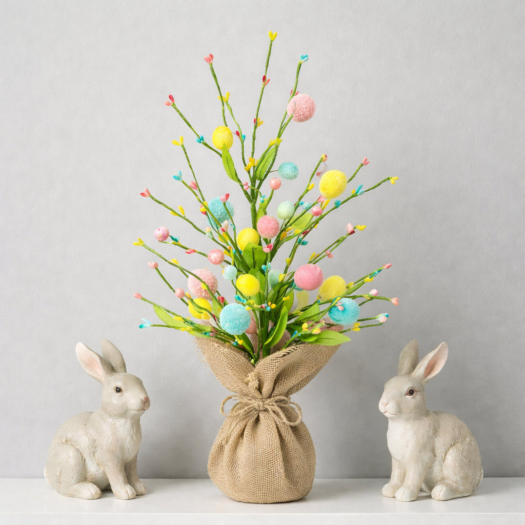 Easter Tabletop Egg Tree Decoration🌺