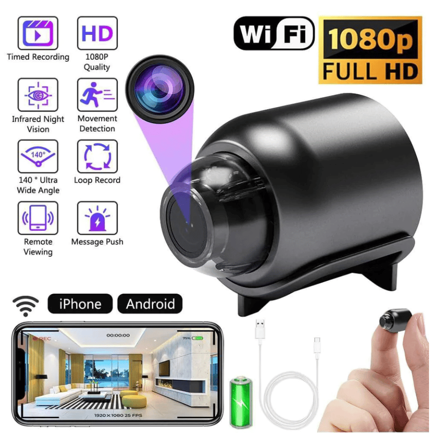 ⏰This Week's Special Price $7.99🔥 Mini Full HD 4K  Security Camera