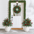🎄Early Christmas Sale🔥Pre-lit Artificial Christmas Tree Urn Filler