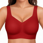 Wirefree Full-Coverage Support Bra Padded Gentle Uplift All-Day Comfort No More Sagging