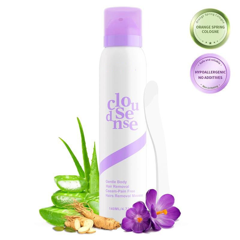 Bikini Pain-Free Hair Removal Cream 🧴 for Sensitive Skin | Plant-Based | Fast Acting