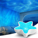 Starfish 7-Colour Ocean Wave Projector Lamp Room Ambience Calm Wonder