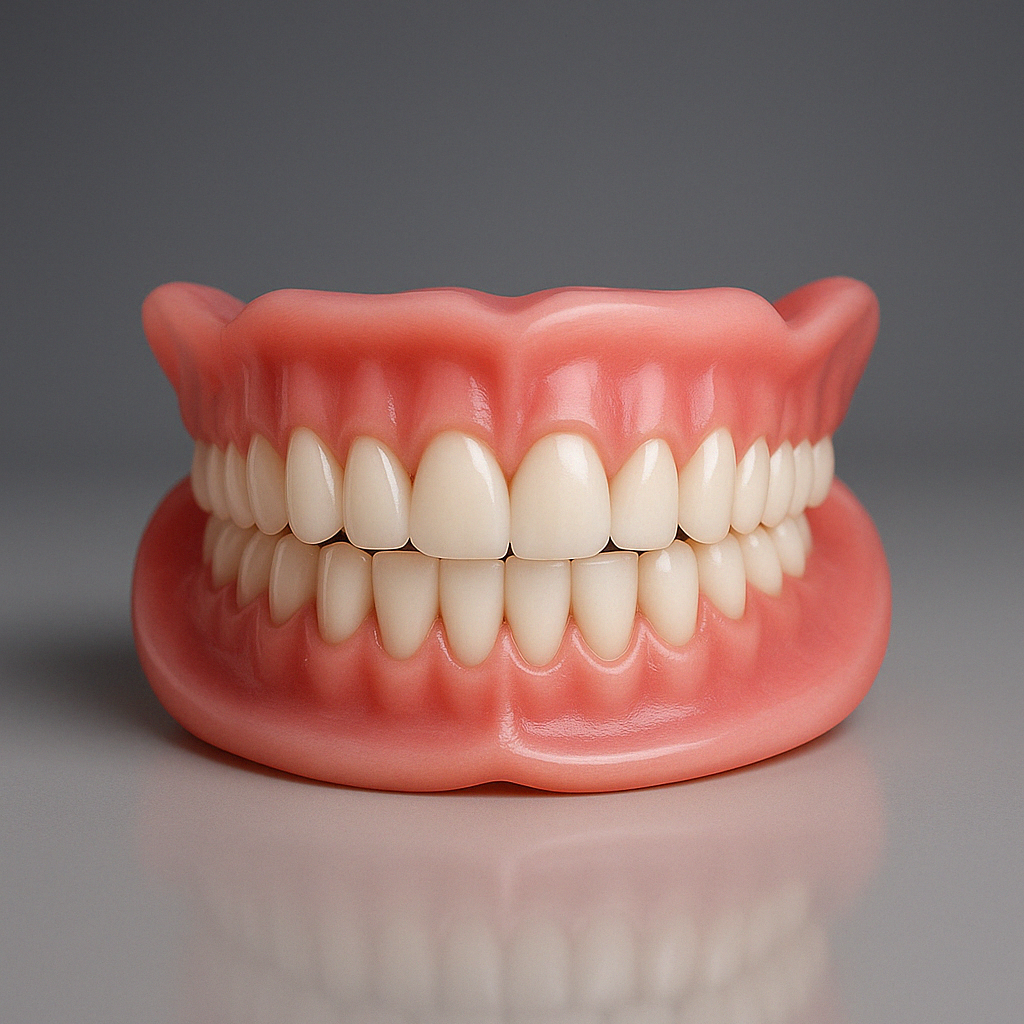 ROSOPL DENTURES-Boil-and-Bite Functional Denture, Self-fit at Home, Fully Adjustable for Narrow or Wide Arches, Long or Short-term Solution, Eat, Drink and Smile Confidently