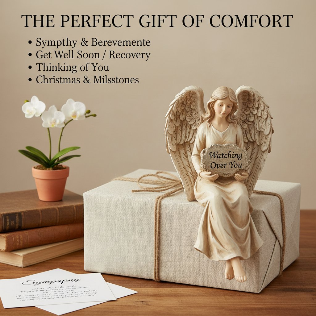💫Guardian Angel Shelf Sitter – A Gentle Symbol of Love and Protection✨🔥