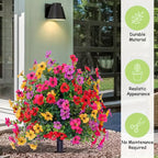 50% OFF TODAY ONLY 🎉🎉- Artificial Flowers for Outdoor Indoor Garden Home Decoration
