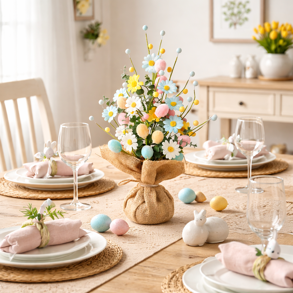 Easter Tabletop Egg Tree Decoration🌺