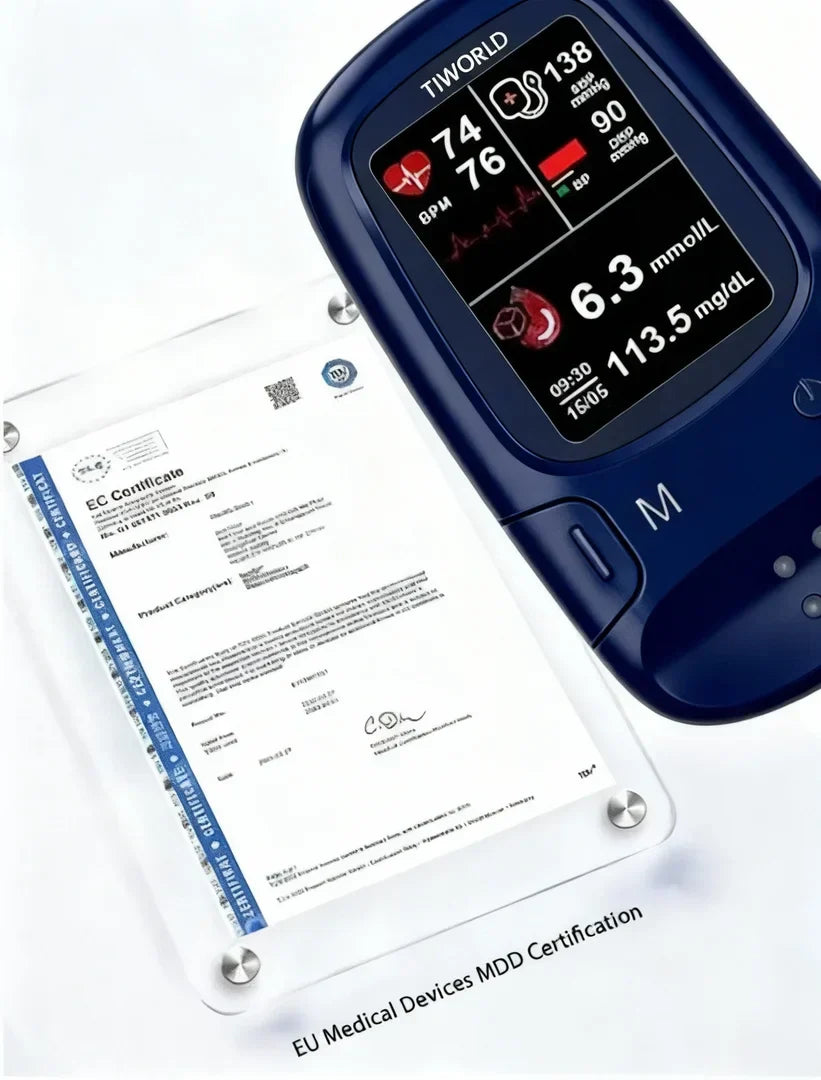 👑2026 Eaily Hot Sale Ends Today: 70% OFF!-Tiworld™ Develops Newly Launched Non-Invasive Smart Glucose Meter-✅made in the USA✅