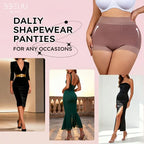 🔥Hot Sale 49% off🌟High-Waist Shapewear Panty with Anti-Slip Silicone Band