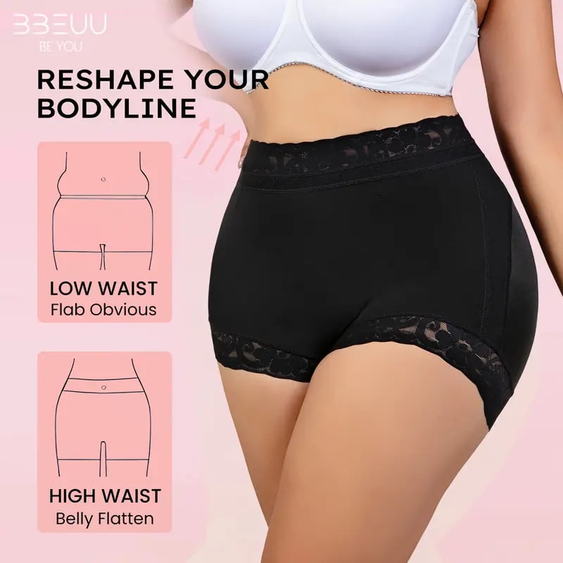 🔥Hot Sale 49% off🌟High-Waist Shapewear Panty with Anti-Slip Silicone Band