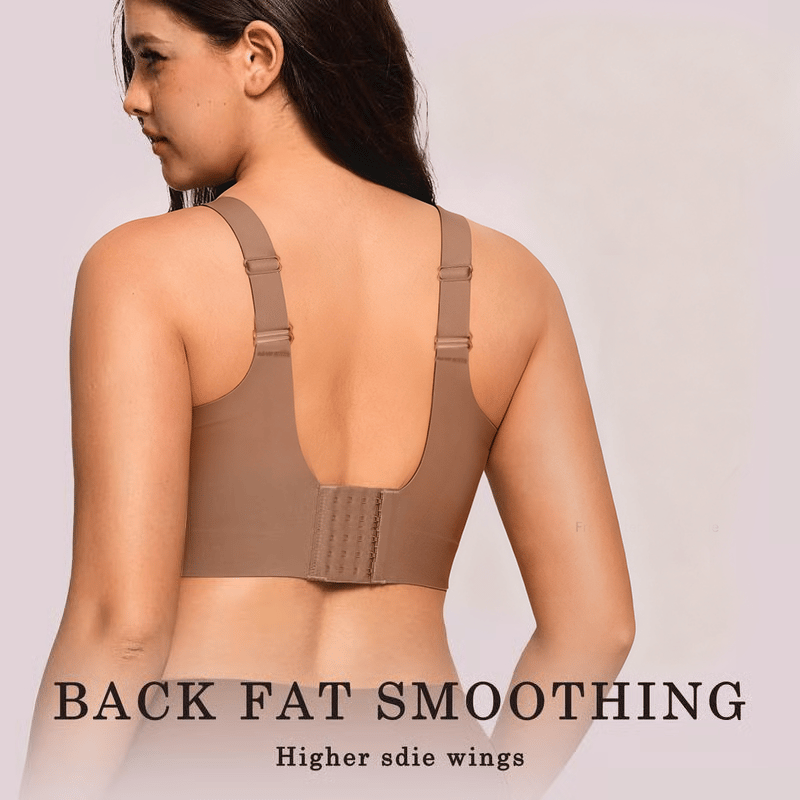 Wirefree Full-Coverage Support Bra Padded Gentle Uplift All-Day Comfort No More Sagging