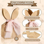 🐰Boho Bow Goodie Bags for Egg Hunts, Classroom Treats & Thoughtful Spring Surprises