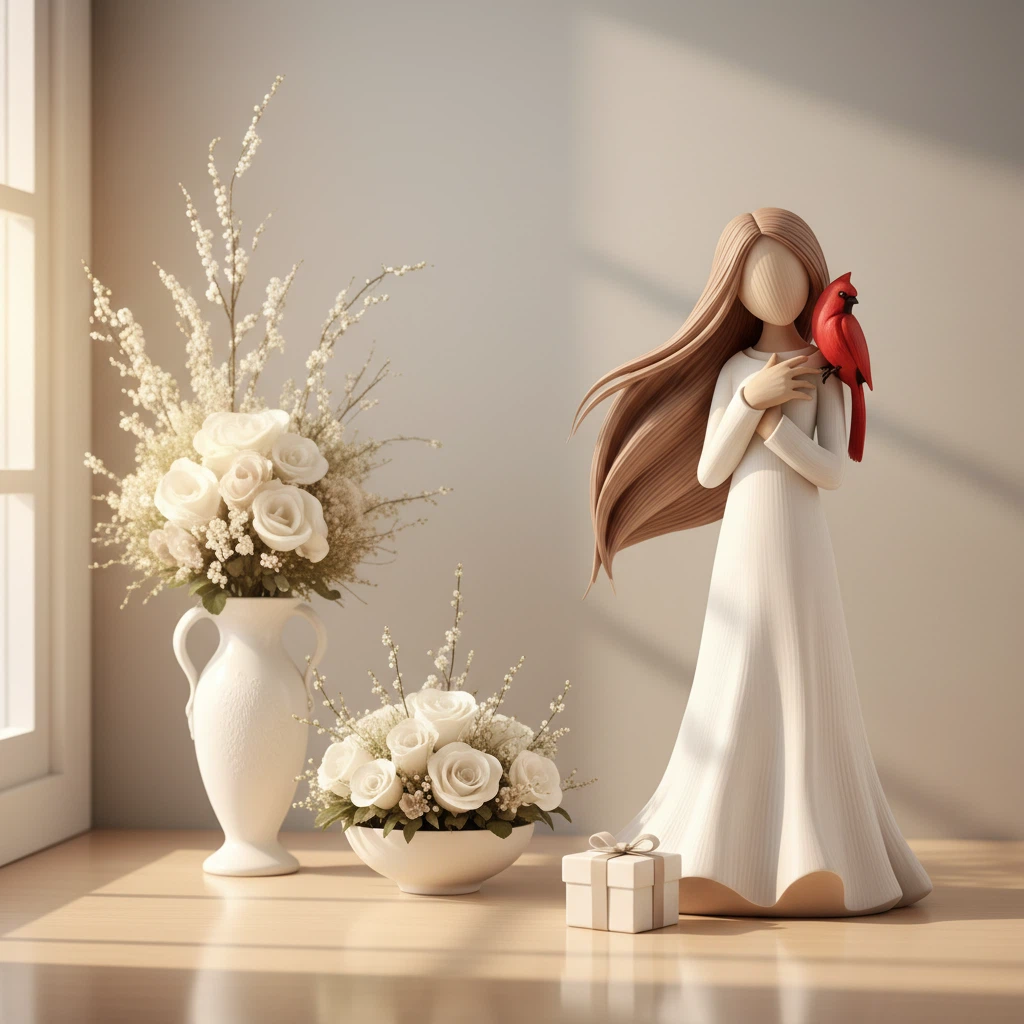 Cardinal Remembrance Love Serenity Figurine🐦