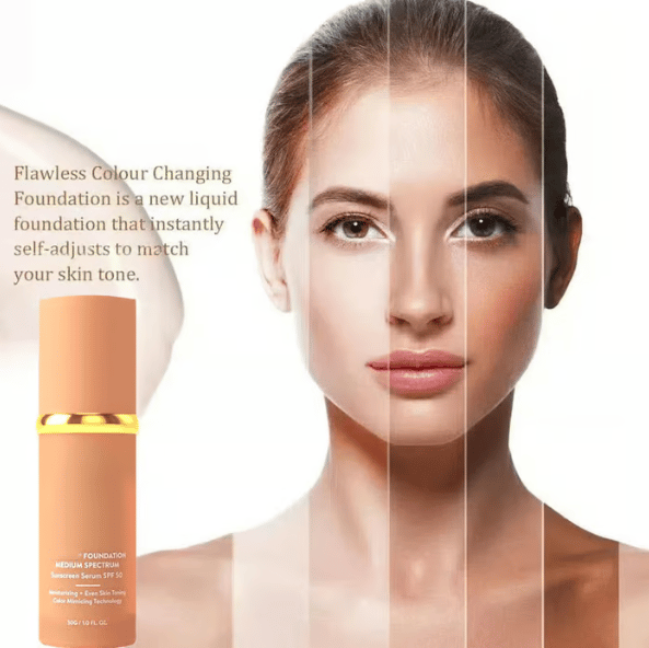 💖 Achieve Flawless Skin ✨Foundation 4 in 1 - Light Spectrum