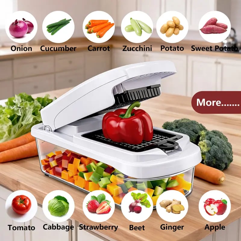 🥗15-in-1 Multifunctional Food Chopper