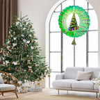 Christmas Spinning Wind Chime
